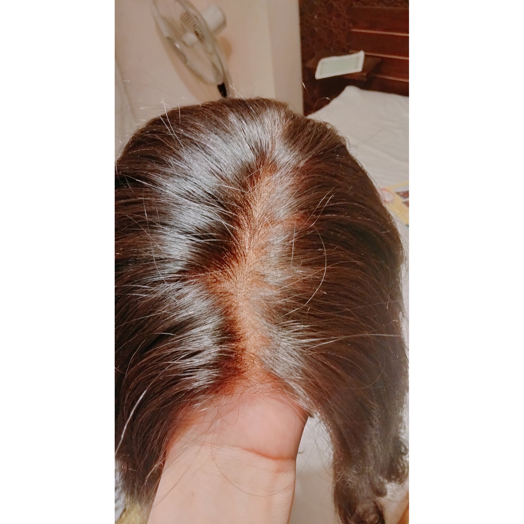 باروكة شعر طبيعي اوروبي نانو ليزر لاين الجديد مريحة أكثر من رائعة جديدة لم تستخدم