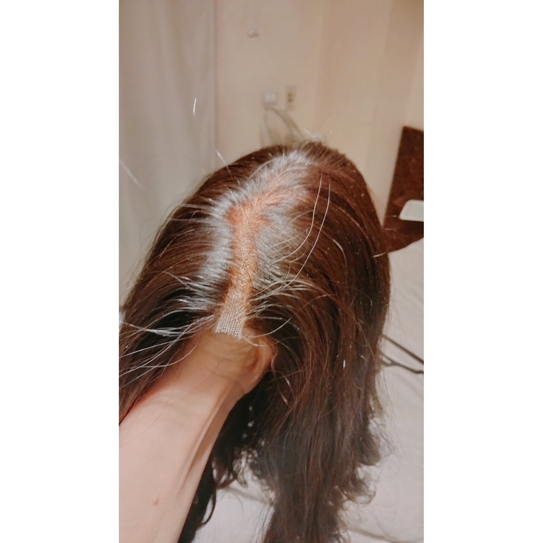 باروكة شعر طبيعي اوروبي نانو ليزر لاين الجديد مريحة أكثر من رائعة جديدة لم تستخدم