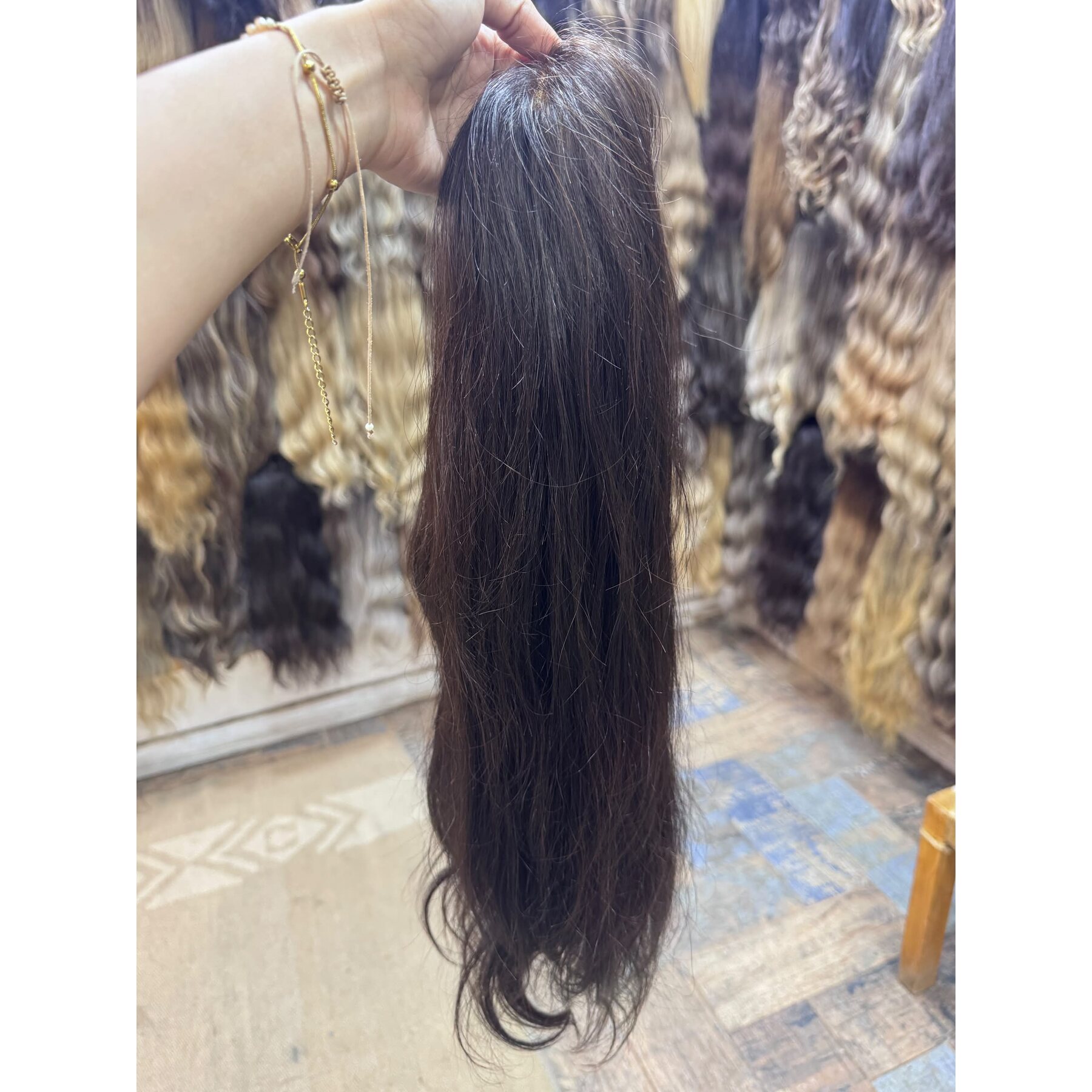 باروكه شعر طبيعي 100% طول 60 نوع vip نانو ليزر